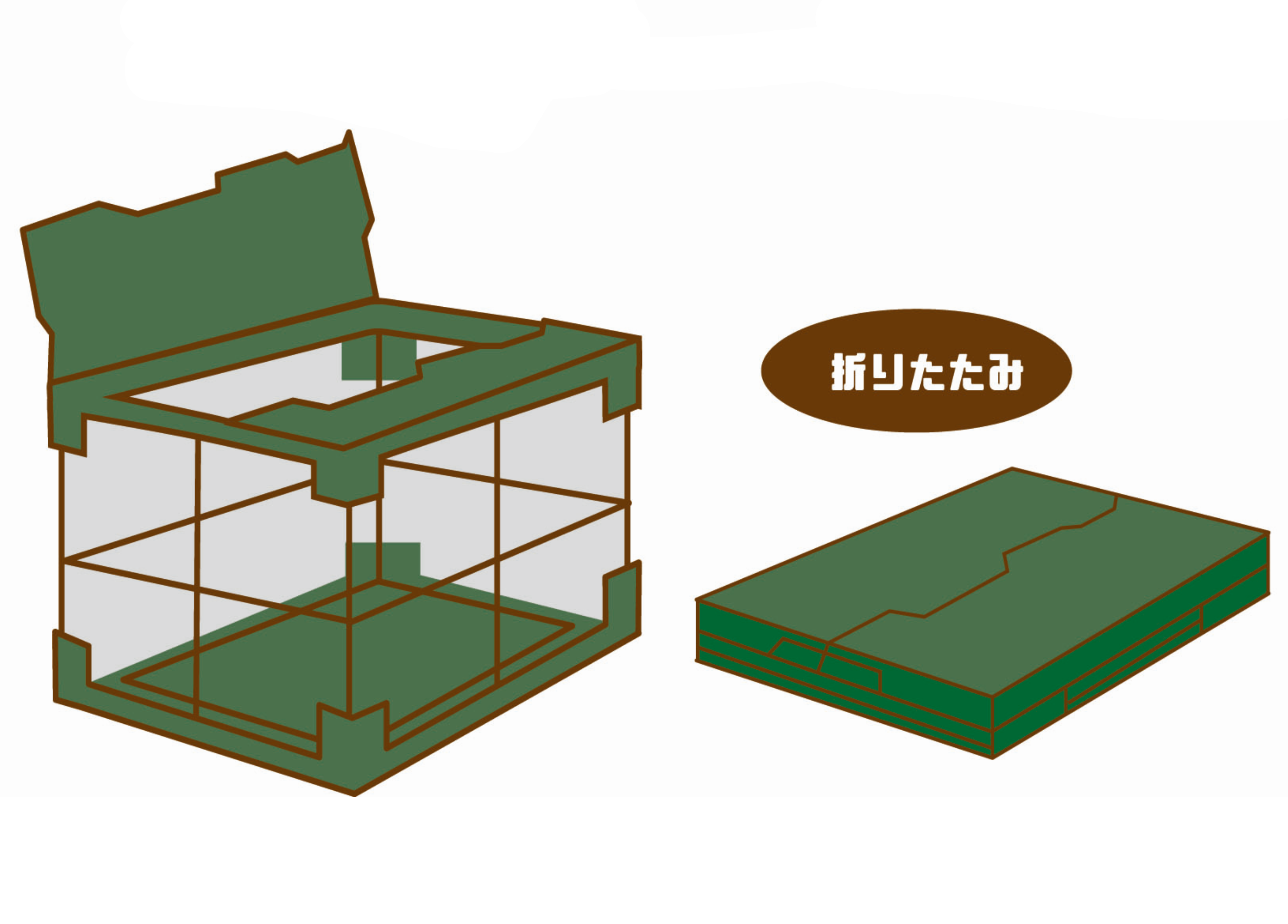 ゴミ収集箱の折りたたみコンテナを釣りに使ったら便利すぎた 激安釣具は釣れるよね